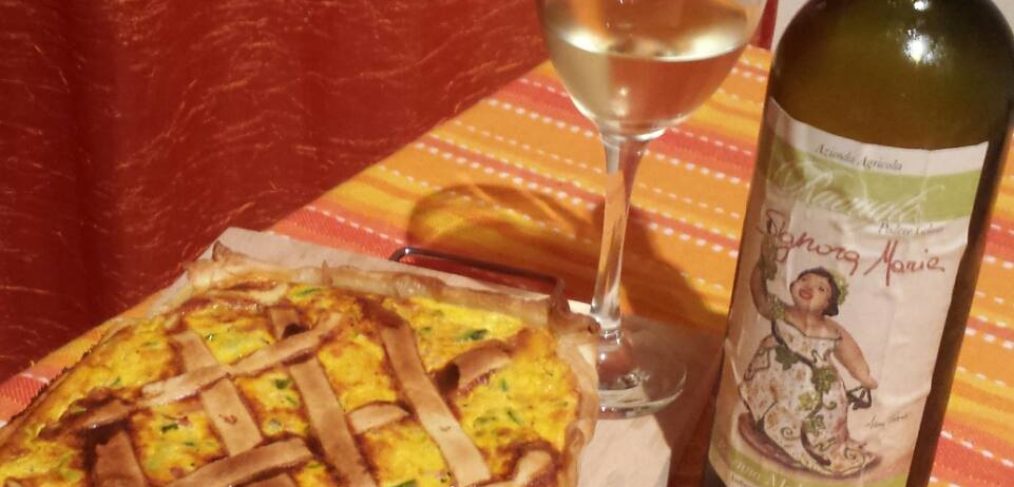 come abbinare la Malvasia: rotolo zucchine e prosciutto cotto